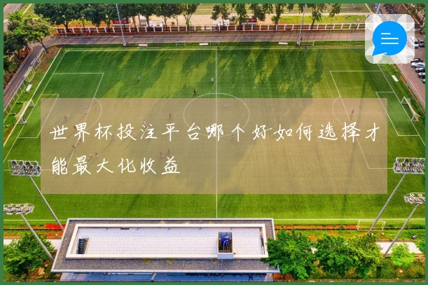 世界杯投注平台哪个好如何选择才能最大化收益